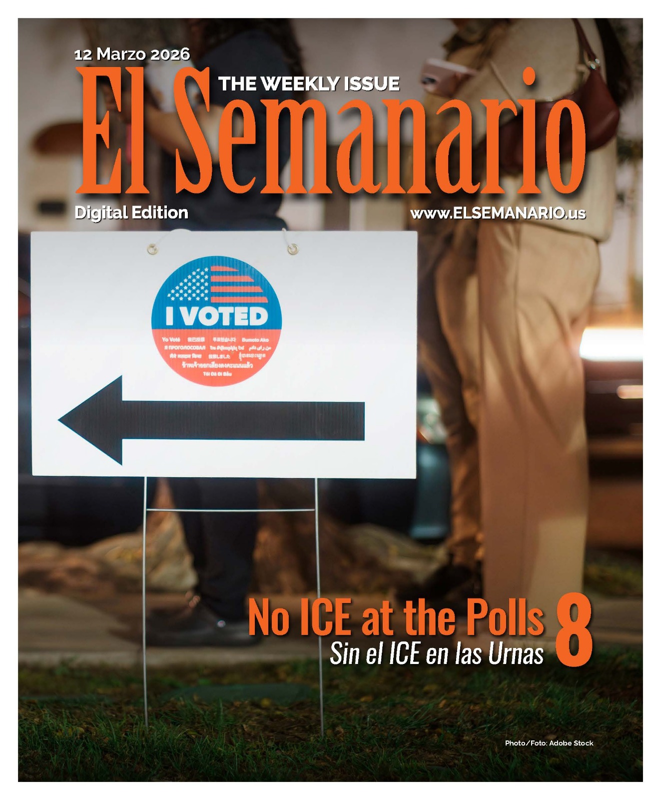 The Weekly Issue El semanario 12 03 26