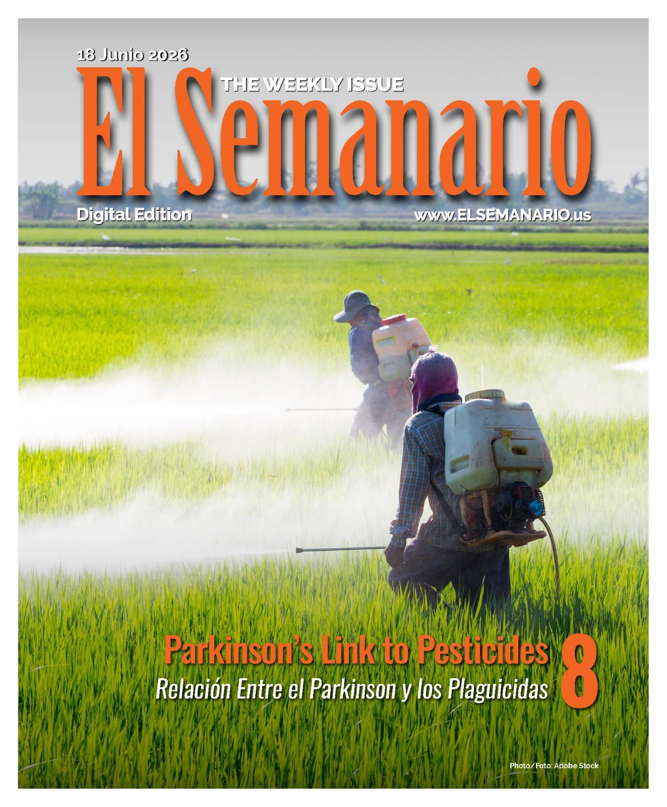 The weekly Issue el Semanario 18 06 26
