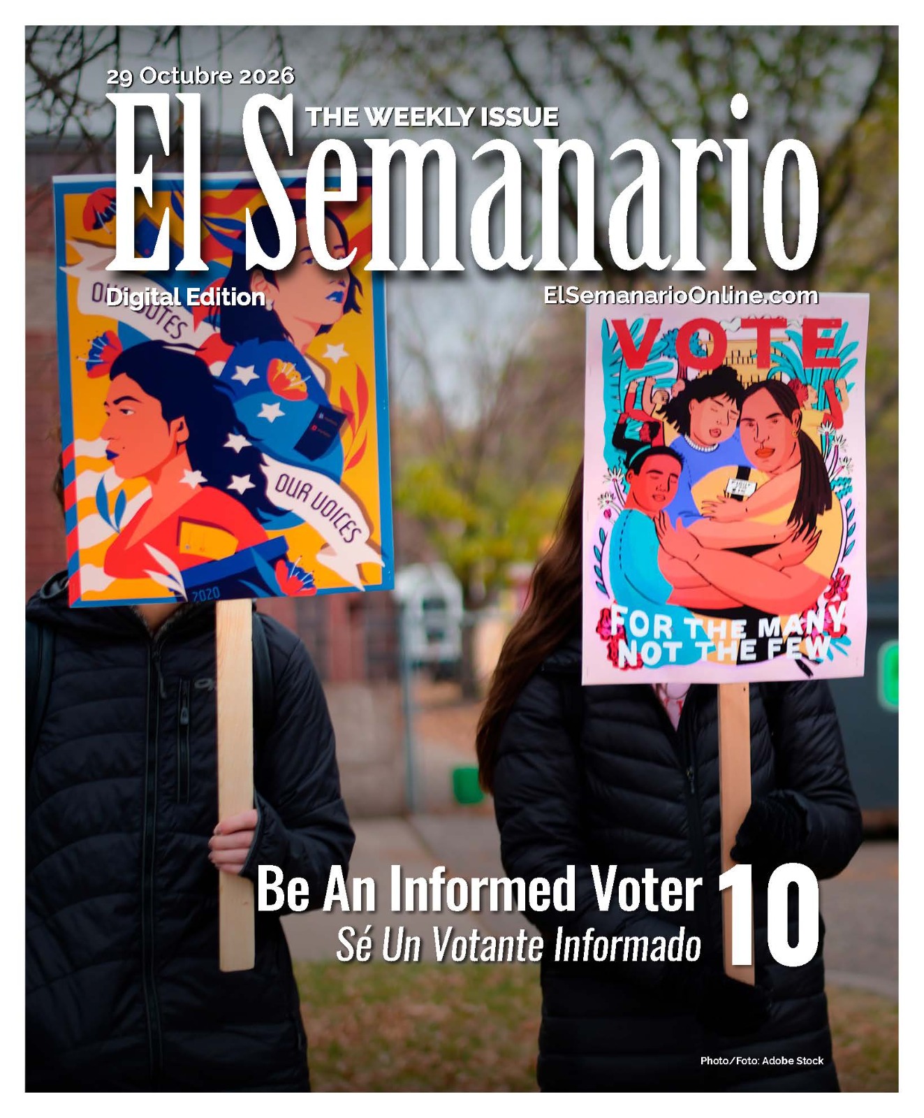 The weekly Issue el Semanario 29 10 26